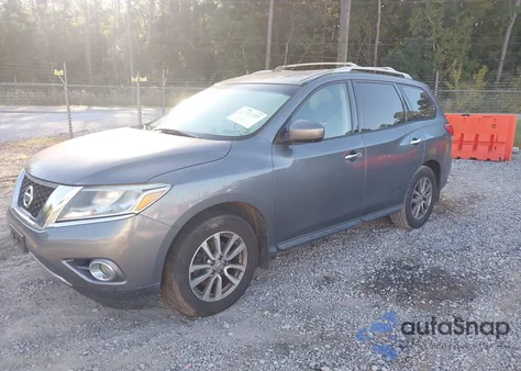 2015 Nissan Pathfinder Sv from USA, damaged, VIN 5N1AR2MN7FC616017